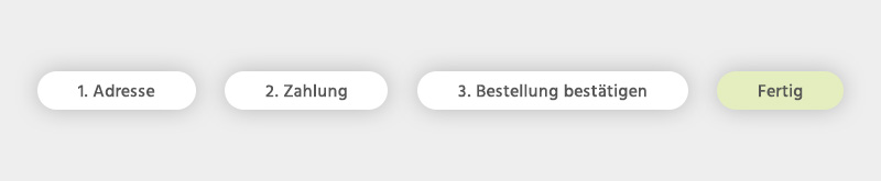 Ihre Bestellung läuft in drei einfachen Schritten ab