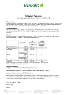 Enzynat-Kapseln 80 g