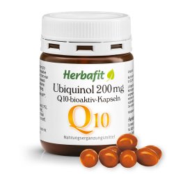 Ubiquinol 200 mg Q10-bioaktiv-Kapseln 30 Kapseln