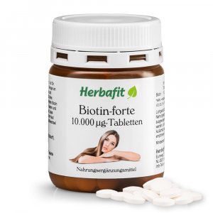 Biotin-forte-10.000µg-Tabletten 180 Tabletten