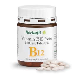 Vitamin-B12-forte-1000µg-Tabletten 180 Tabletten