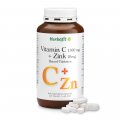 Vitamin-C-1.000 mg + Zink-retard-Tabletten 180 Tabletten
